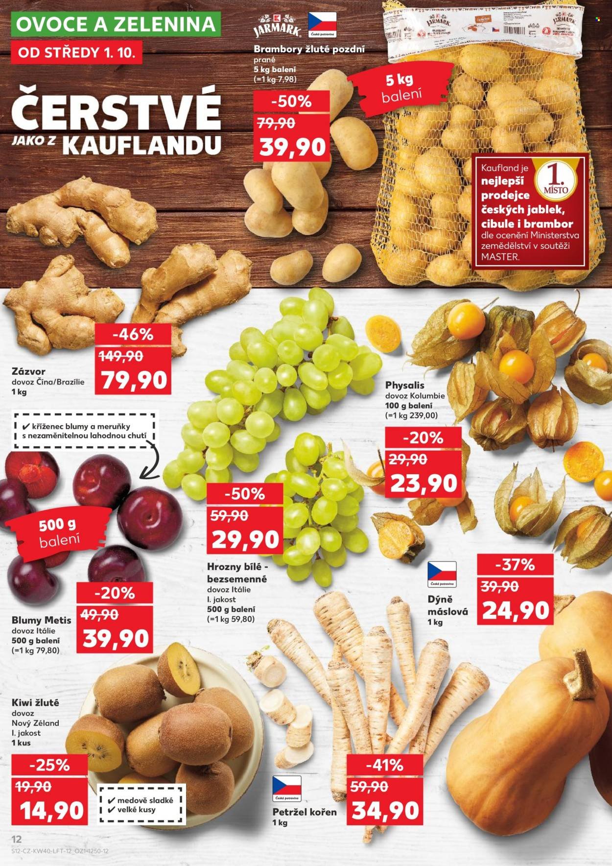 KAUFLAND leták - Od středy 1.10.2025 (2025-10-01 - 2025-10-07)