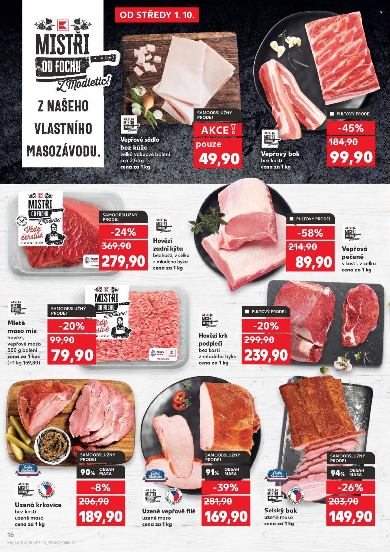 KAUFLAND leták - Od středy 1.10.2025 (2025-10-01 - 2025-10-07)