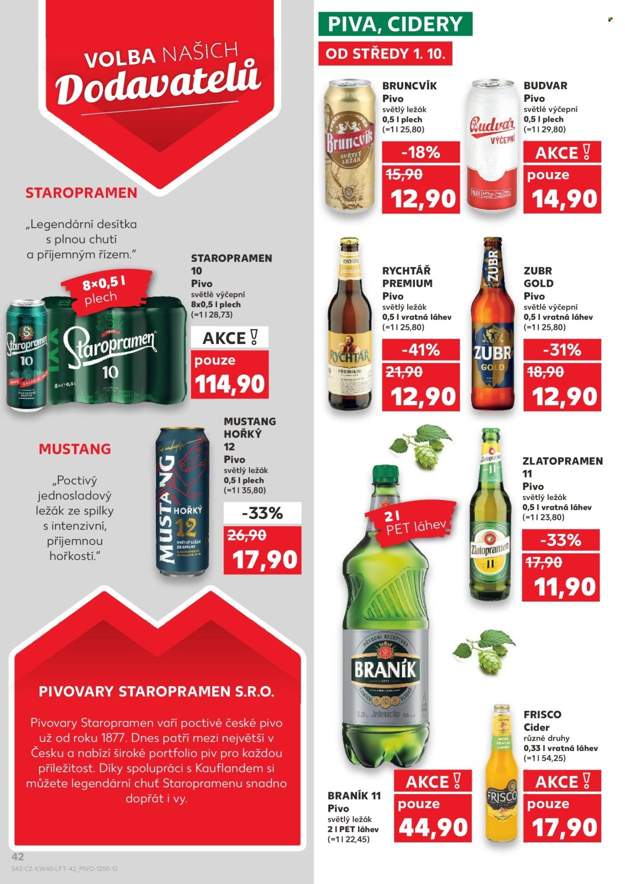 KAUFLAND leták - Od středy 1.10.2025 (2025-10-01 - 2025-10-07)