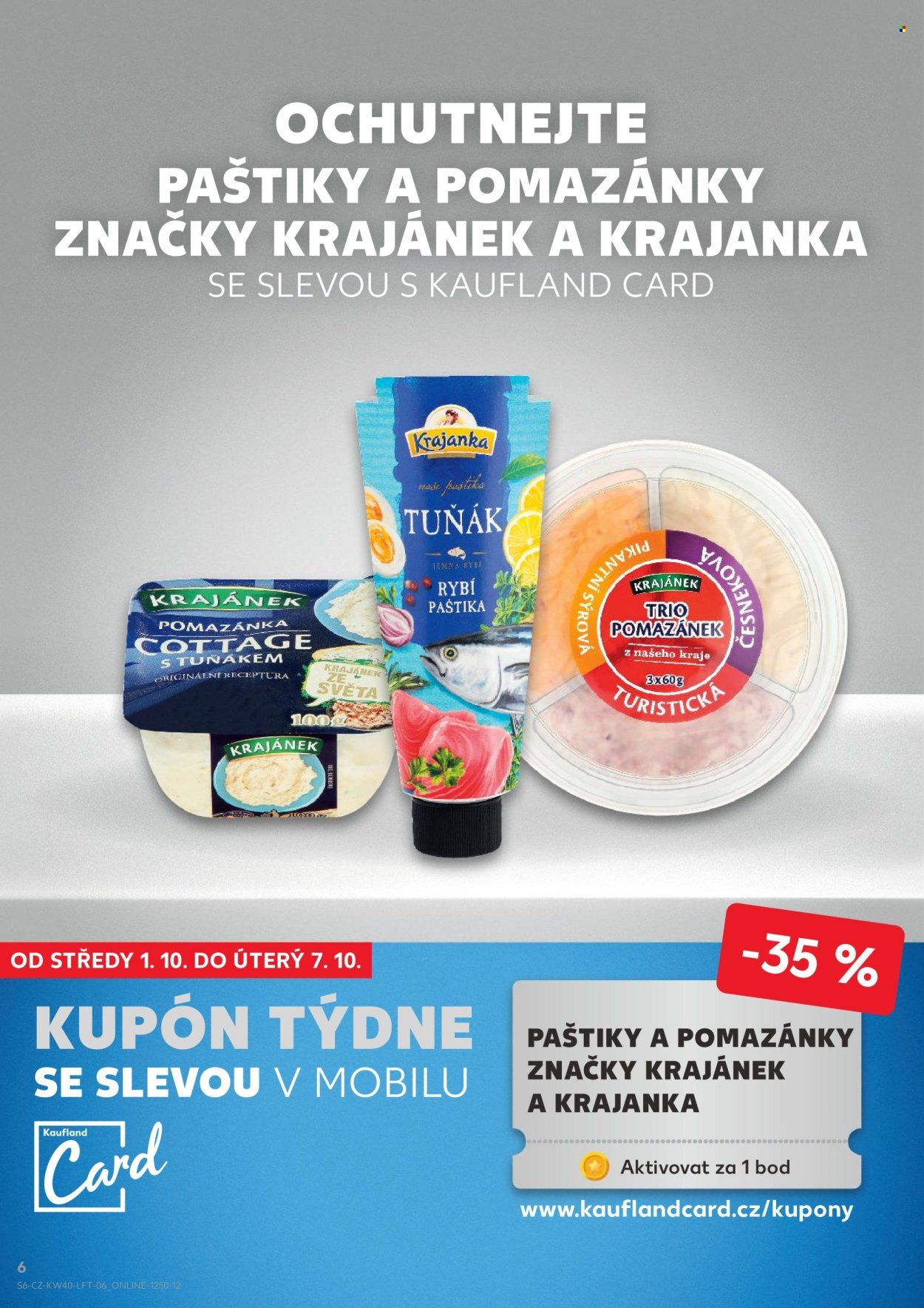 KAUFLAND leták - Od středy 1.10.2025 (2025-10-01 - 2025-10-07)