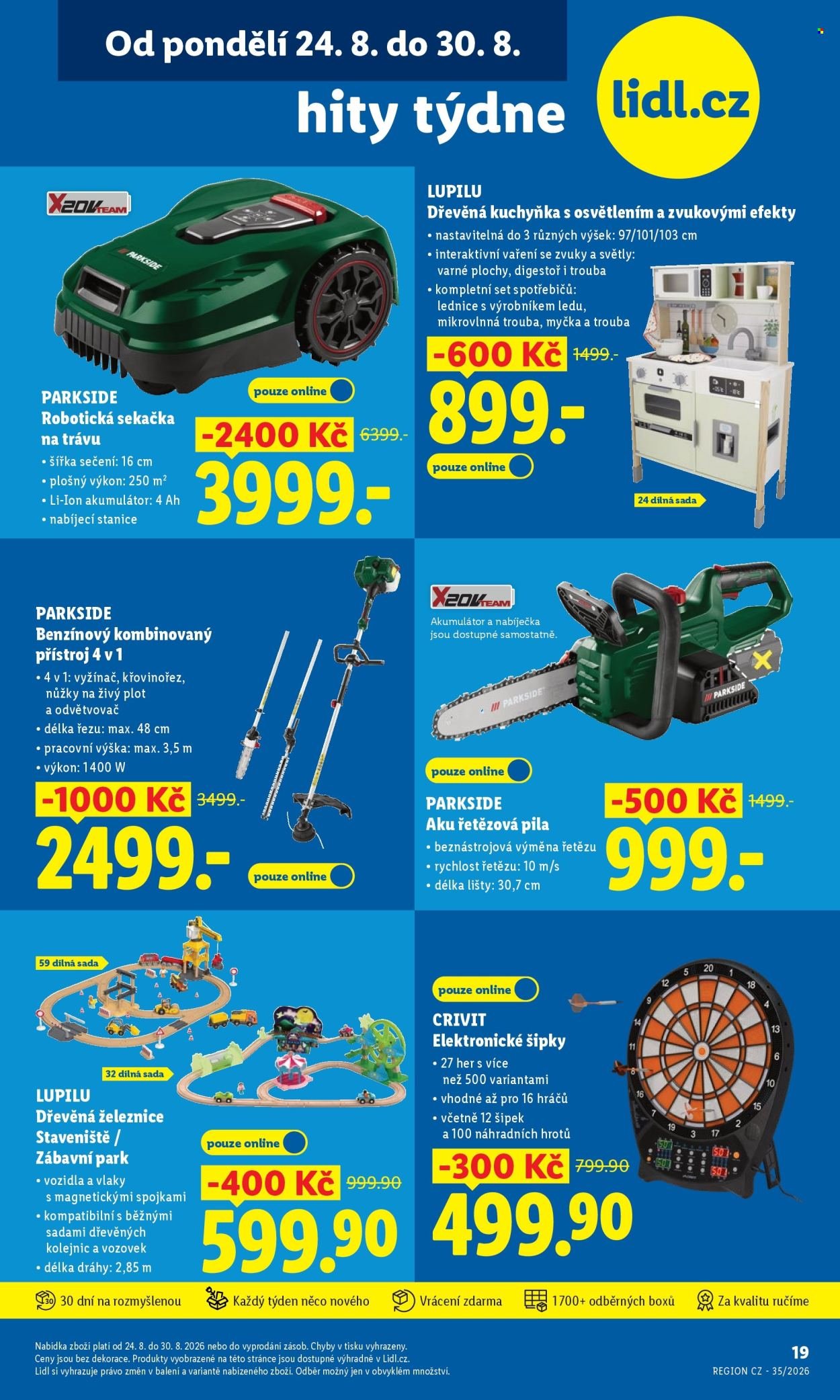 LIDL leták - Hity týdne se slevou až 2400 Kč