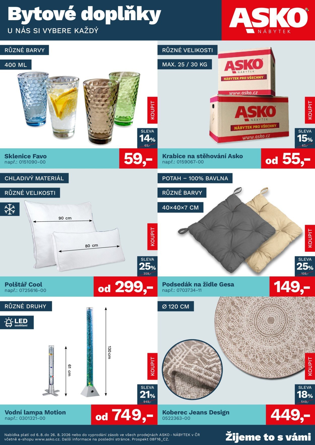 ASKO leták - Bytové doplňky