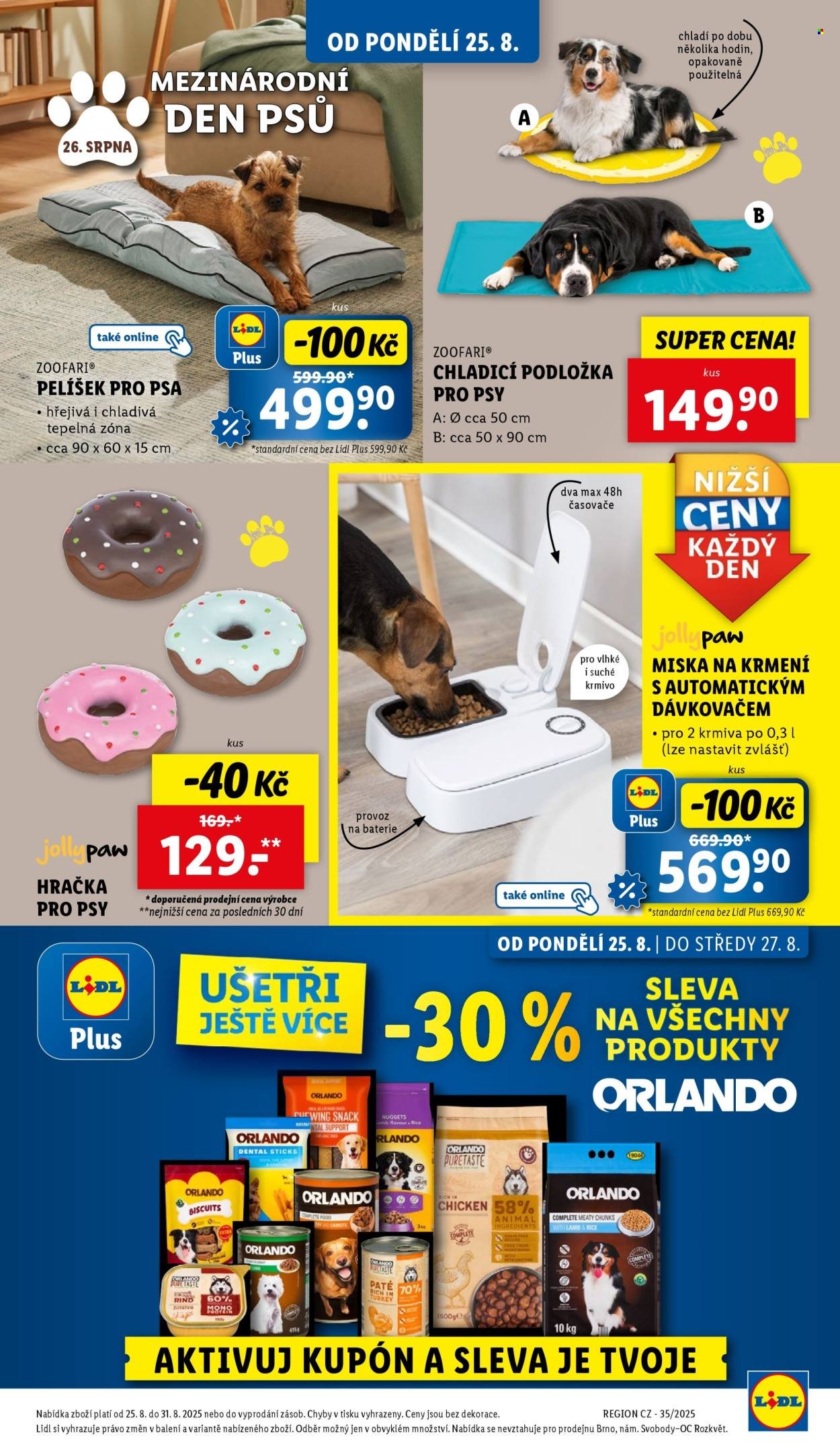 LIDL leták - Spotřební zboží (2025-08-25 - 2025-08-31)