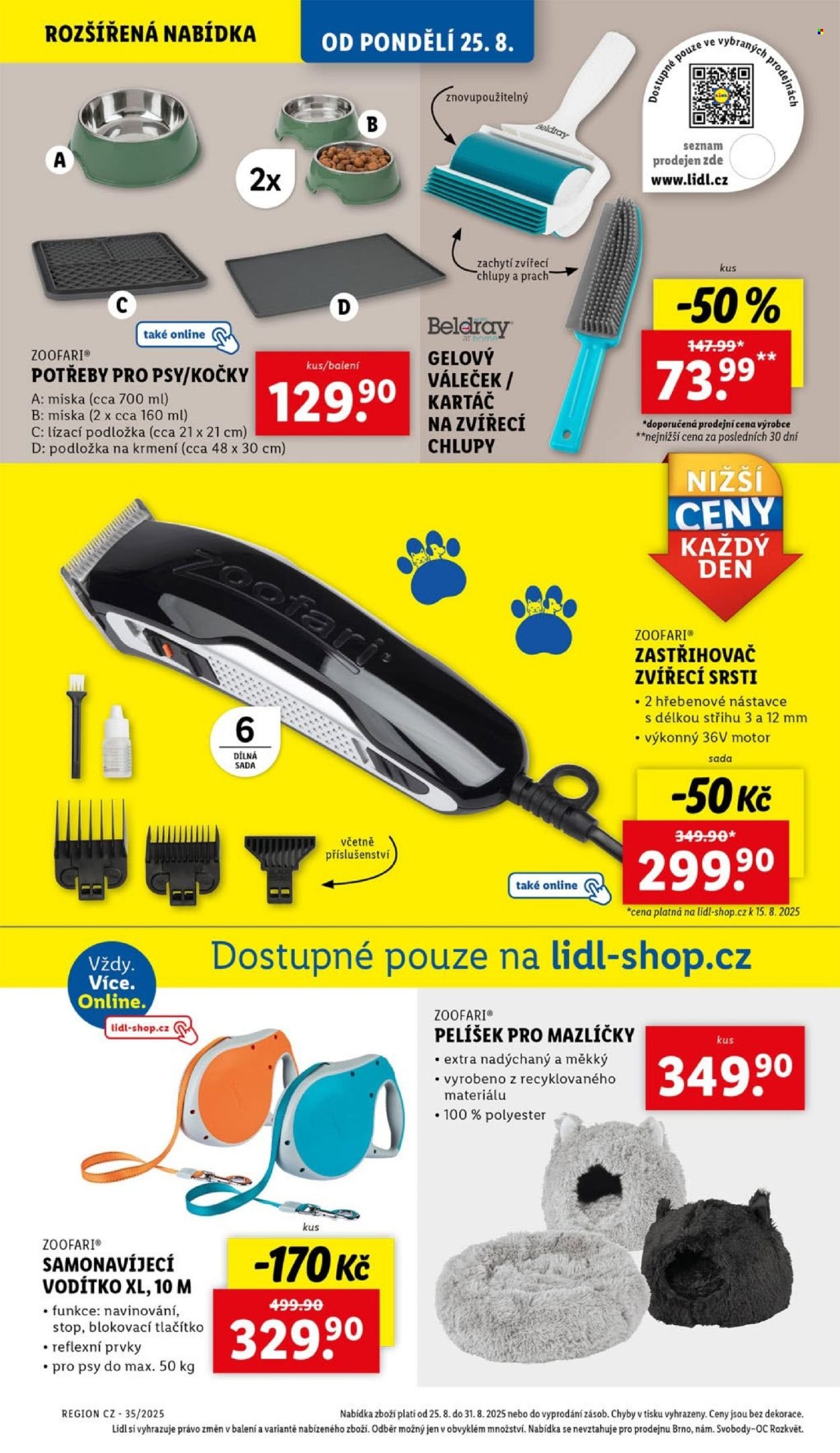 LIDL leták - Spotřební zboží (2025-08-25 - 2025-08-31)