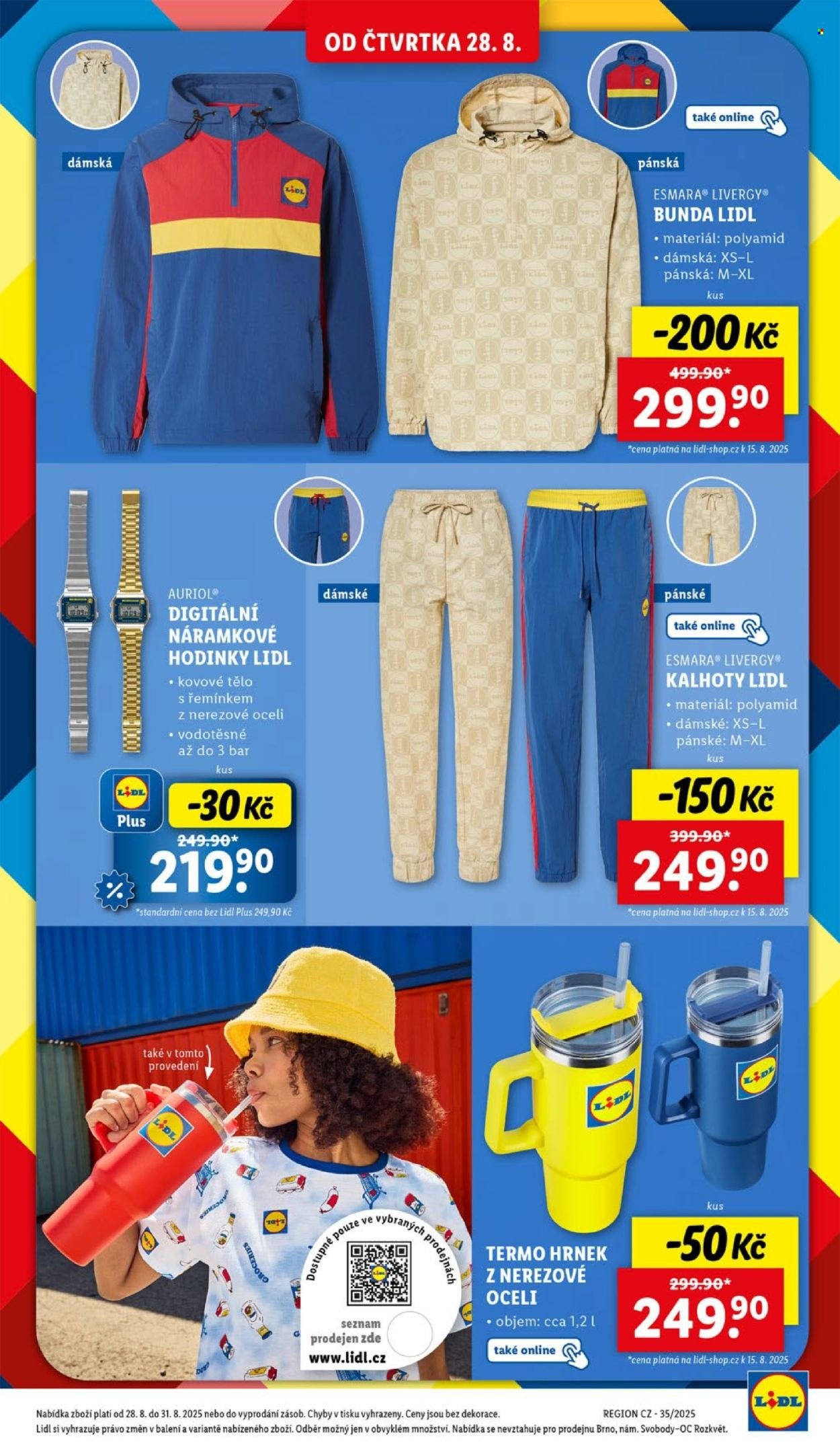 LIDL leták - Spotřební zboží (2025-08-25 - 2025-08-31)