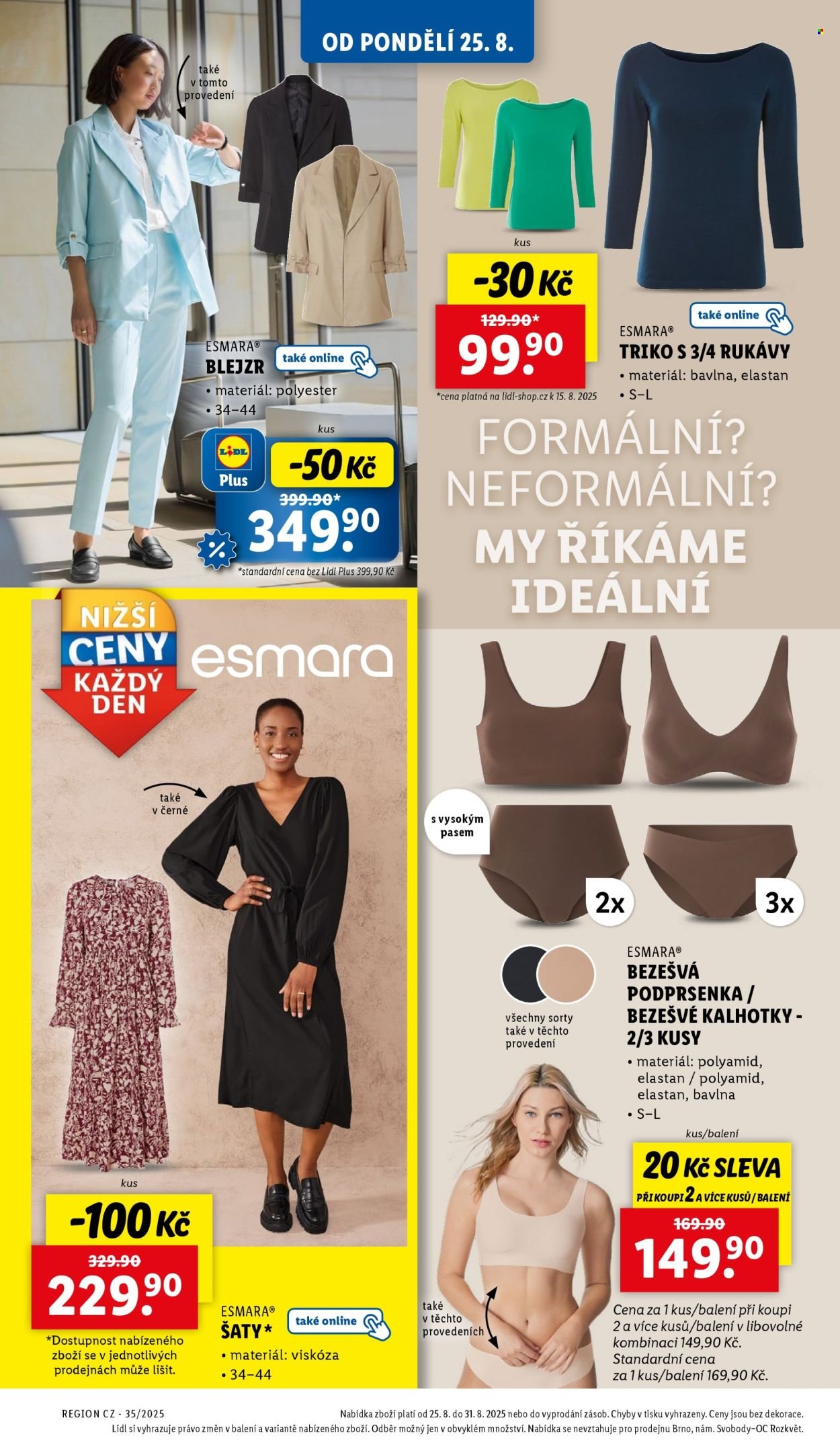 LIDL leták - Spotřební zboží (2025-08-25 - 2025-08-31)