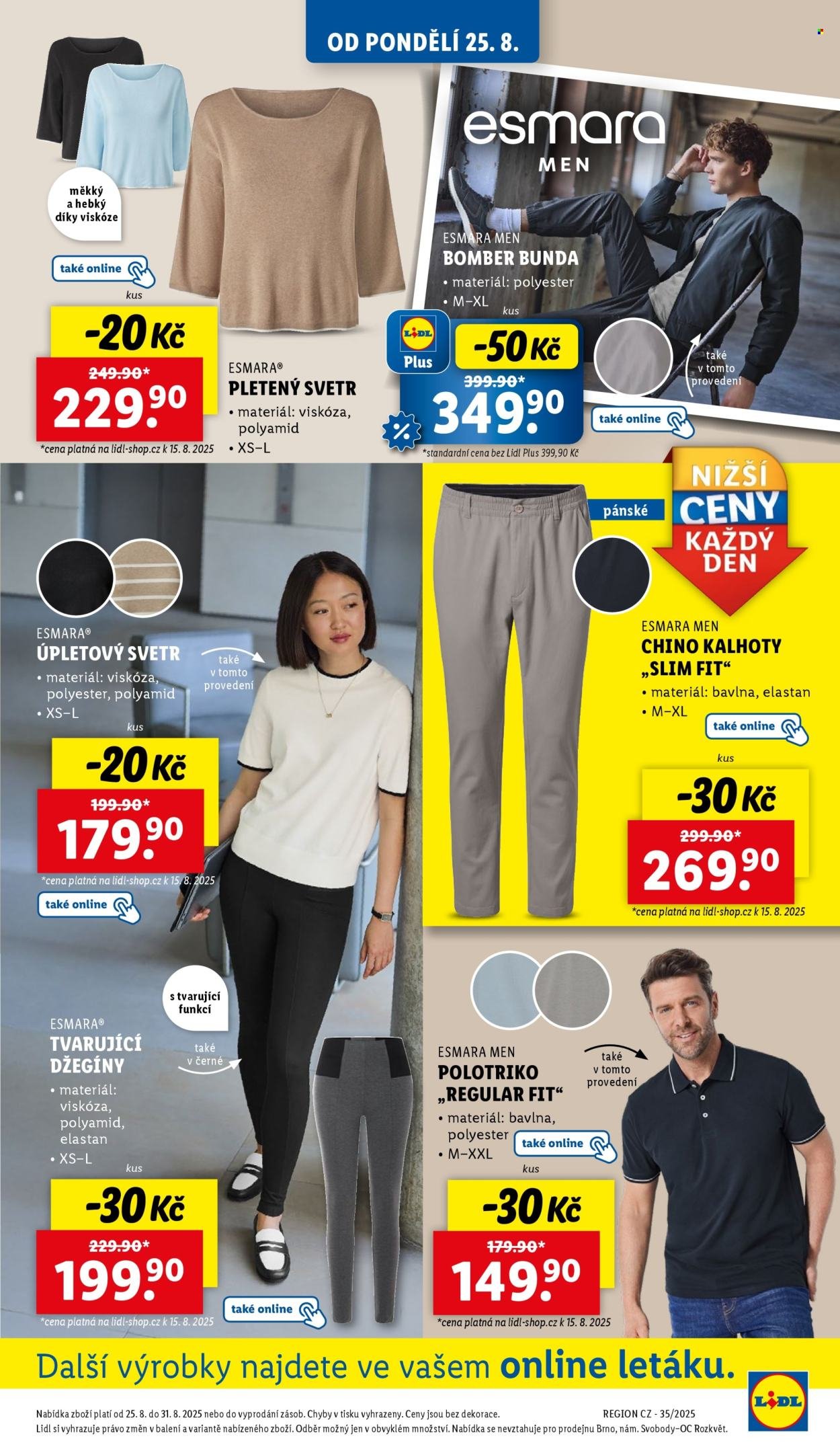 LIDL leták - Spotřební zboží (2025-08-25 - 2025-08-31)