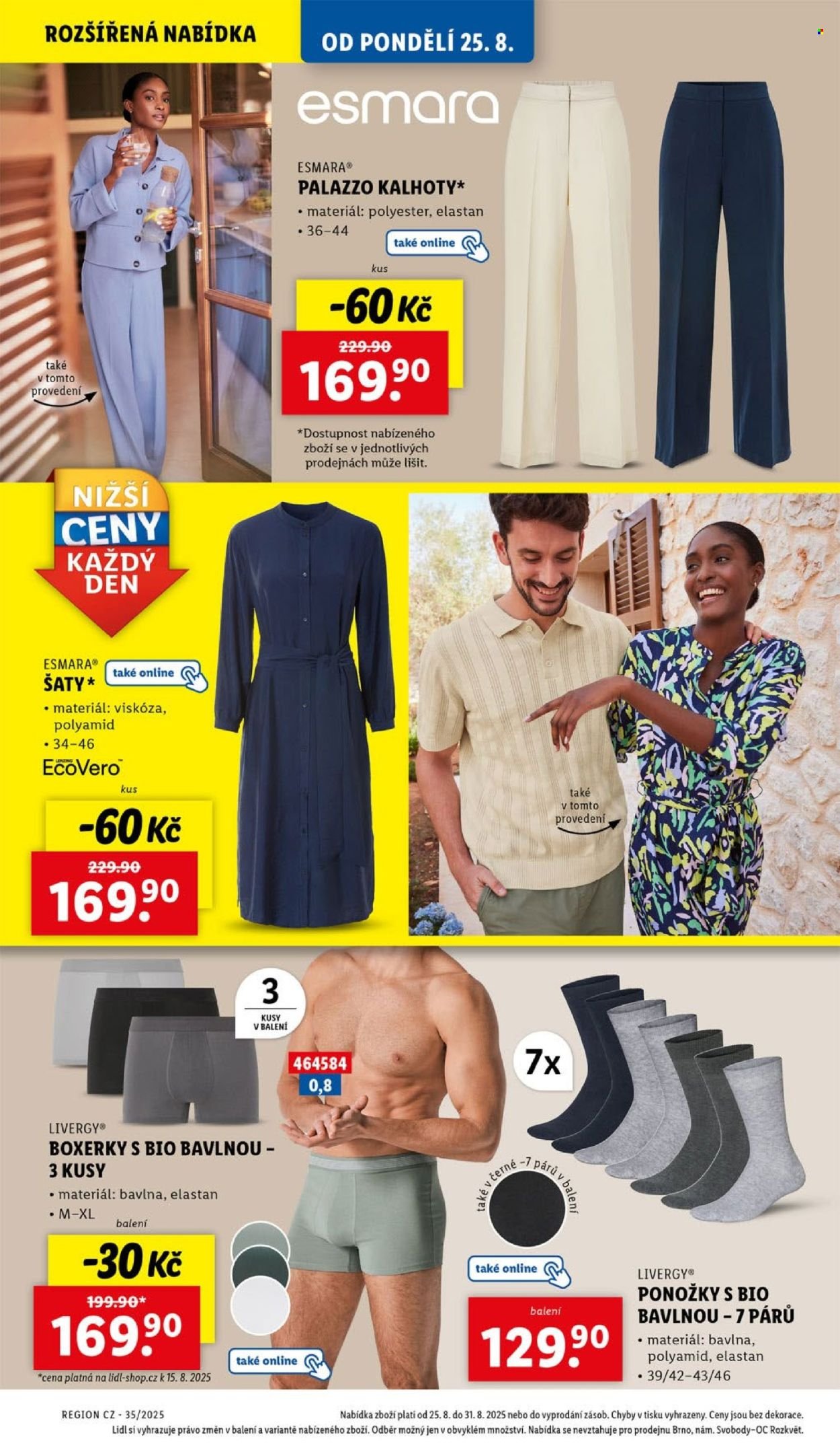 LIDL leták - Spotřební zboží (2025-08-25 - 2025-08-31)