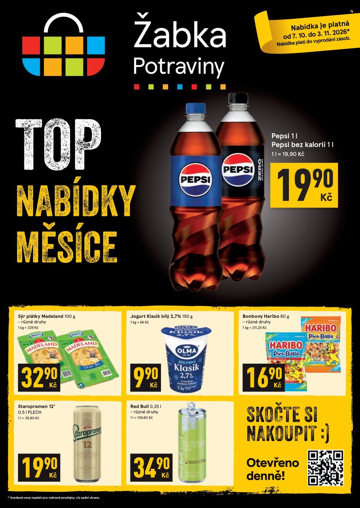 ŽABKA leták - Od středy 7.10.2026