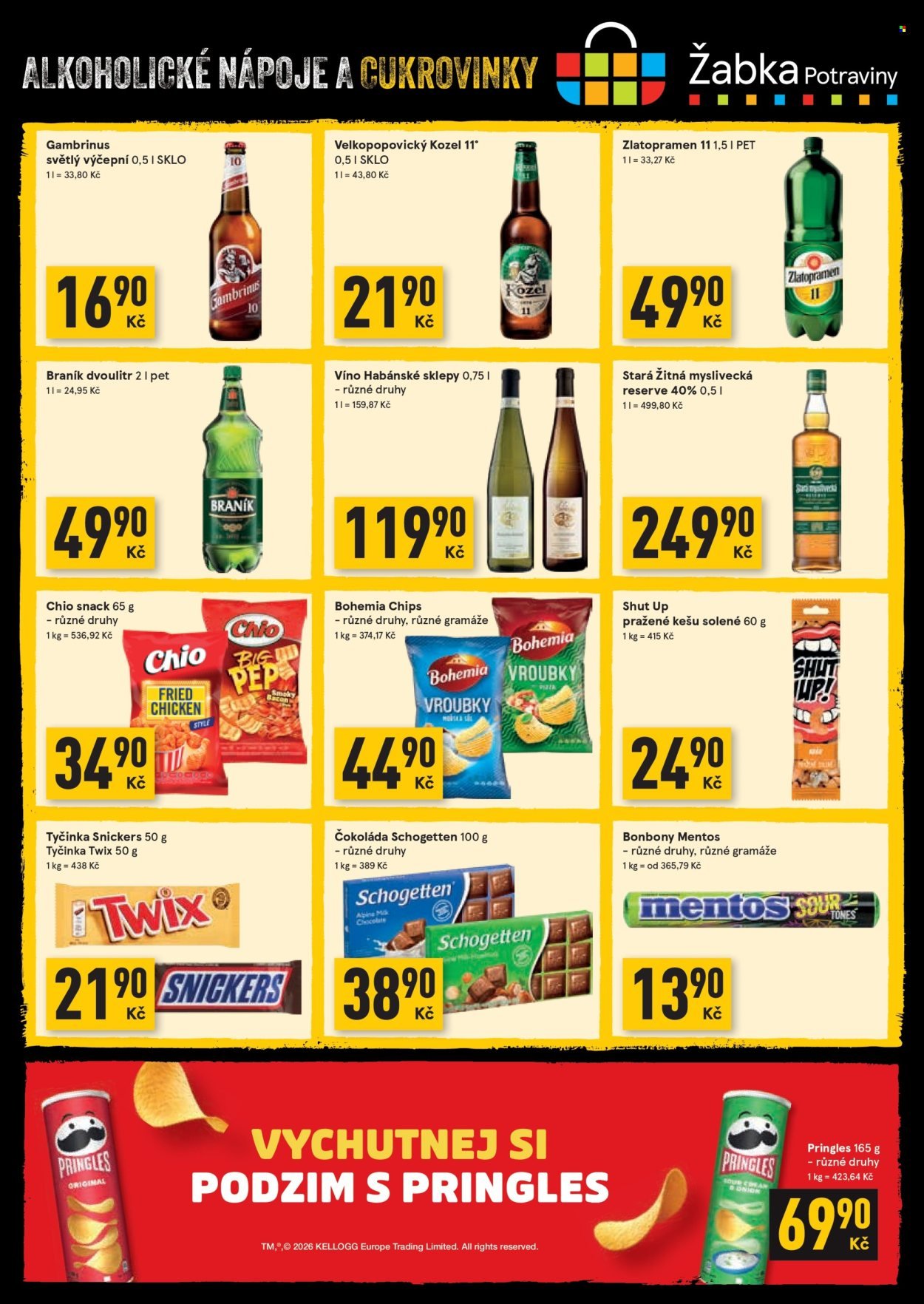 ŽABKA leták - Od středy 7.10.2026