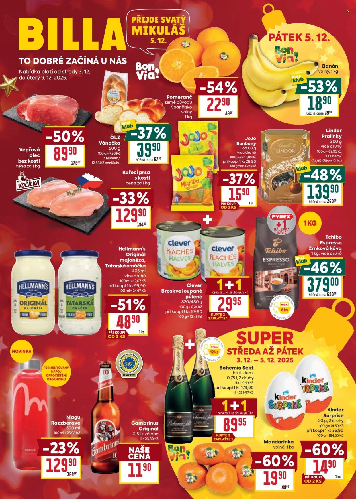 BILLA leták - Malý leták (2025-12-03 - 2025-12-09)