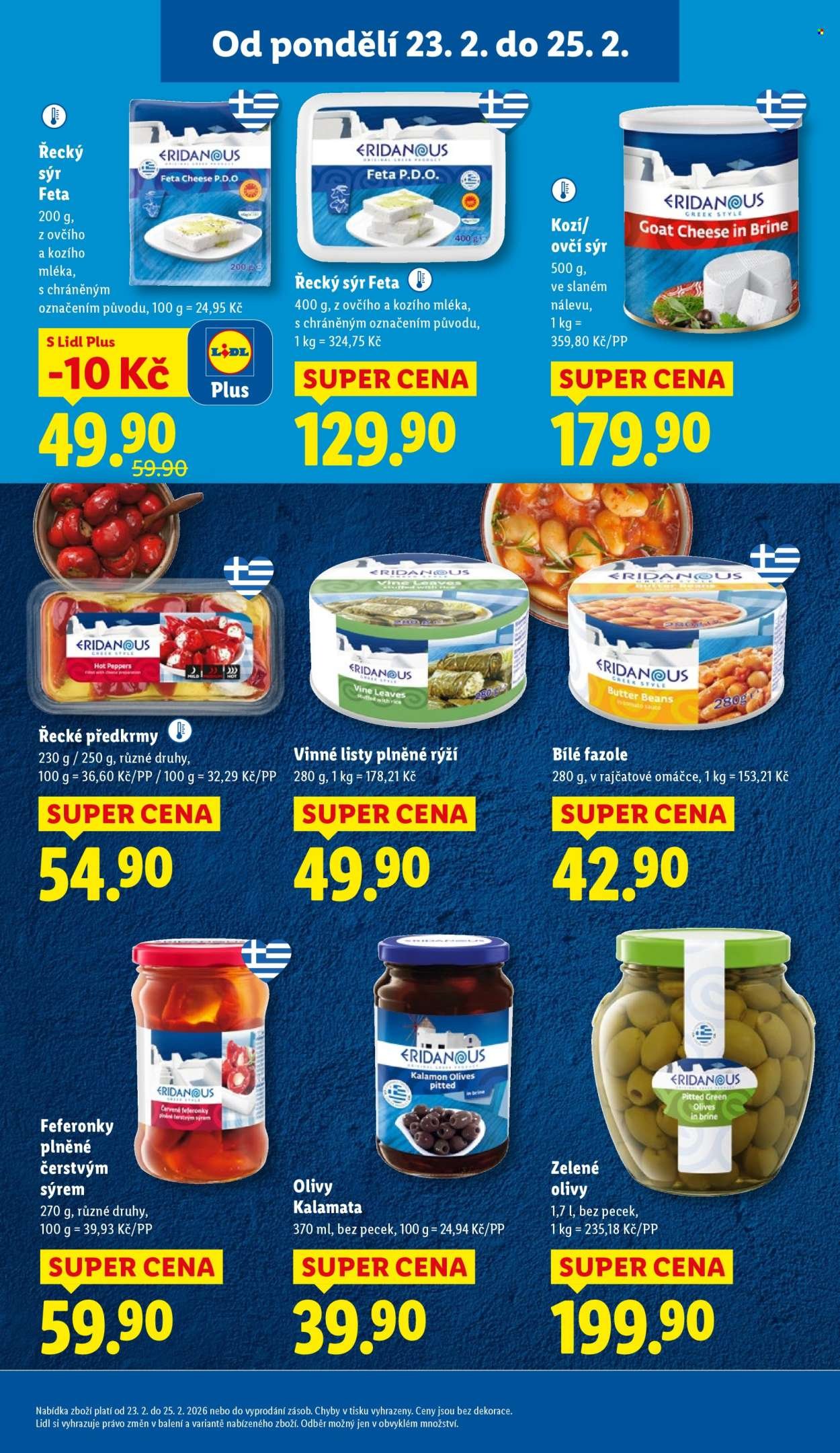 LIDL leták - Od pondělí 23.2.2026 (2026-02-23 - 2026-02-25)