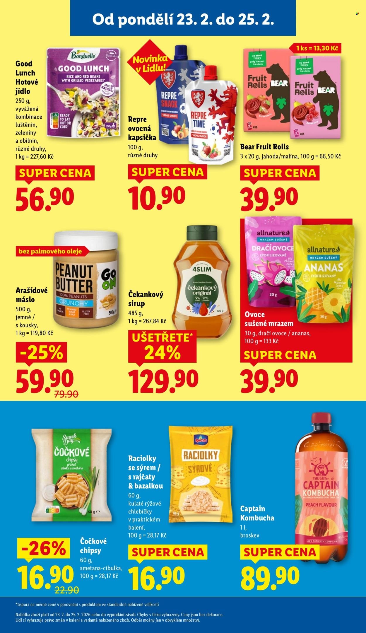 LIDL leták - Od pondělí 23.2.2026 (2026-02-23 - 2026-02-25)
