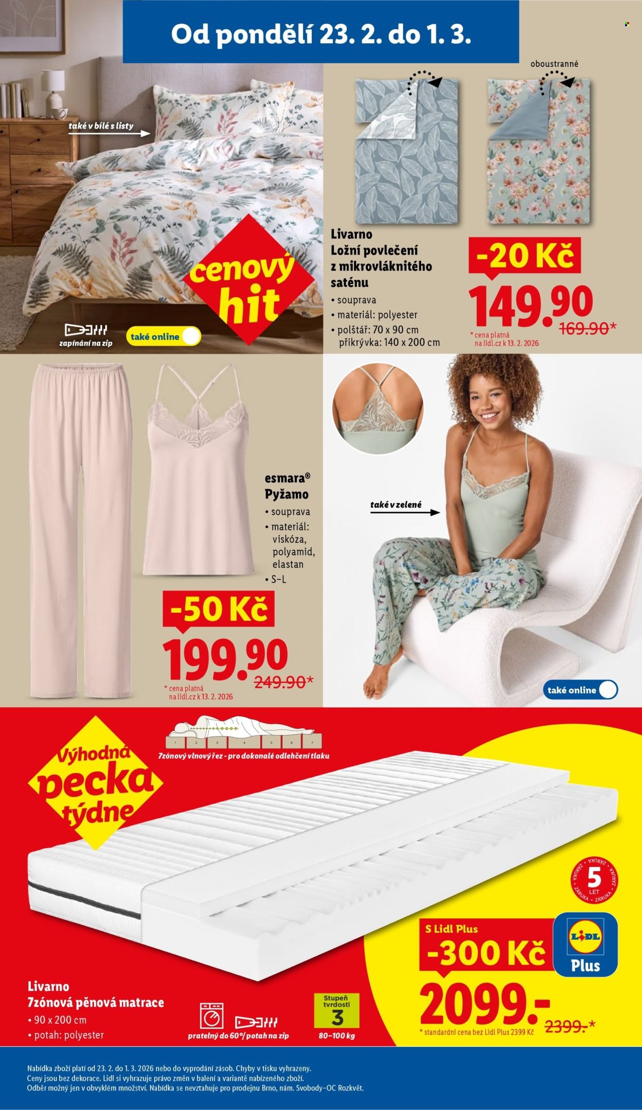 LIDL leták - Od pondělí 23.2.2026 (2026-02-23 - 2026-02-25)