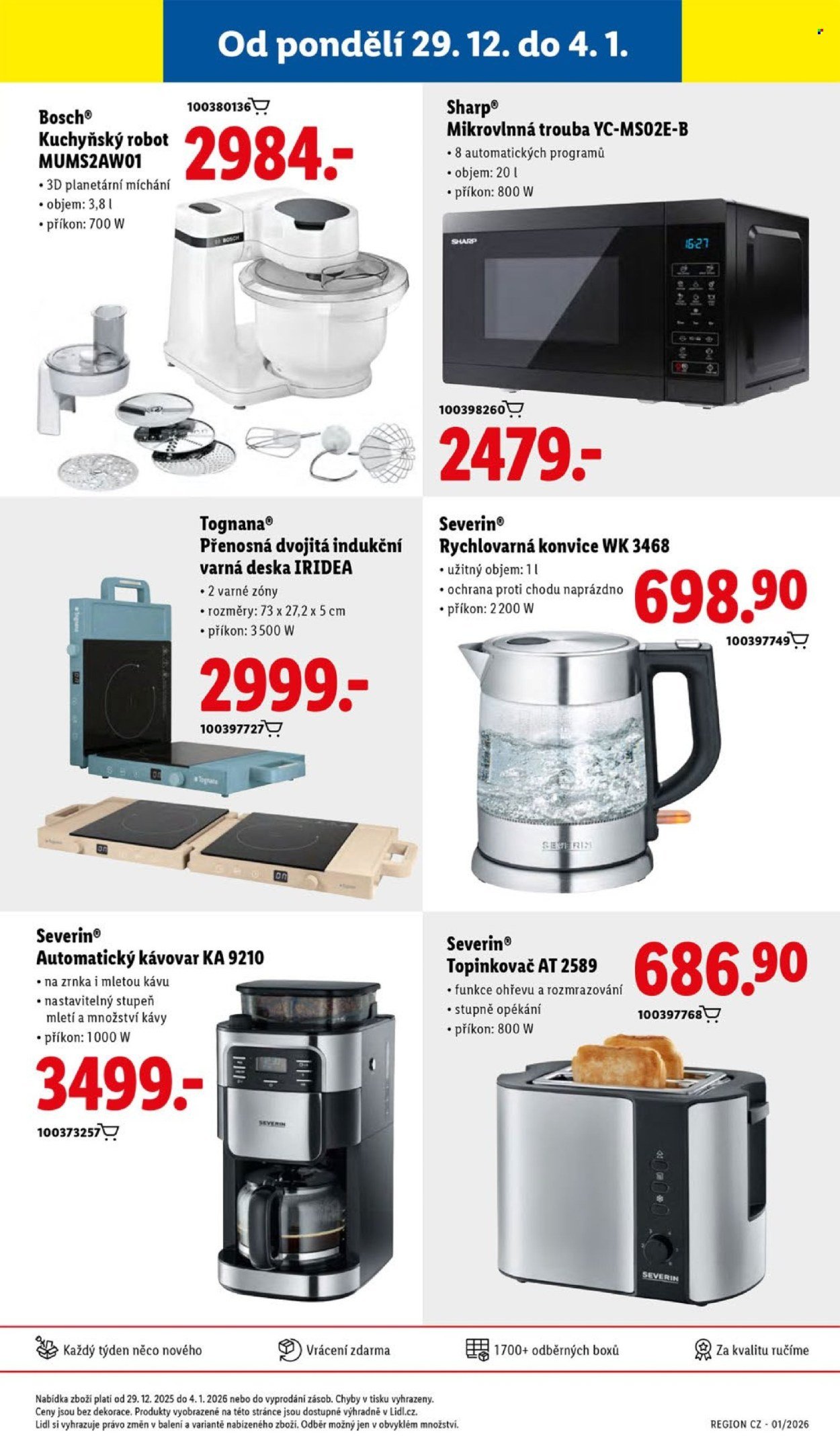 LIDL leták - Od pátku 2.1.2026 (2026-01-02 - 2026-01-04)