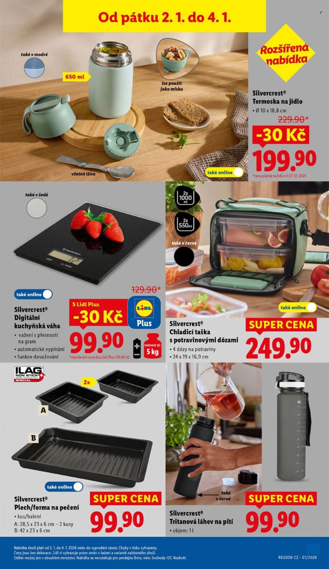 LIDL leták - Od pátku 2.1.2026 (2026-01-02 - 2026-01-04)