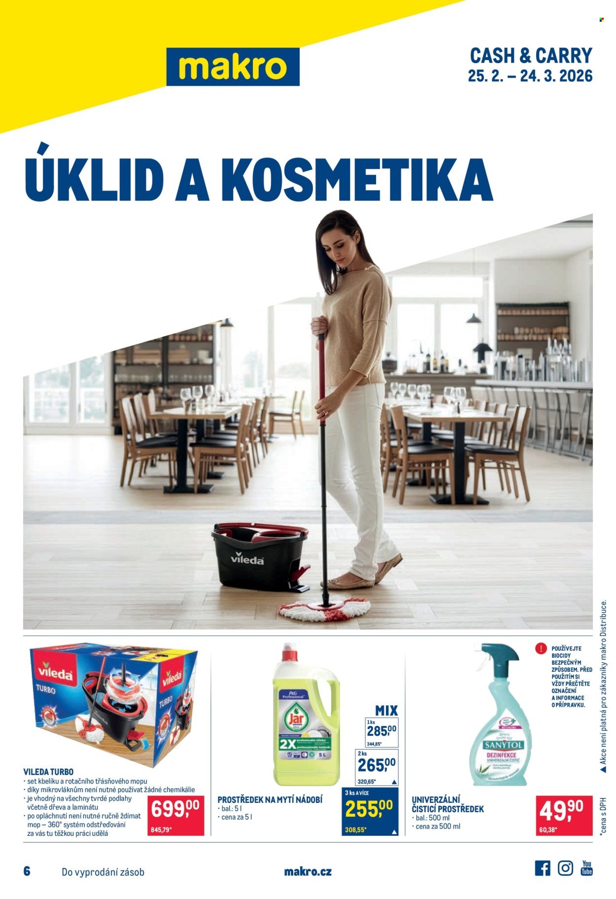 MAKRO leták - Úklid a kosmetika (2026-02-25 - 2026-03-24)