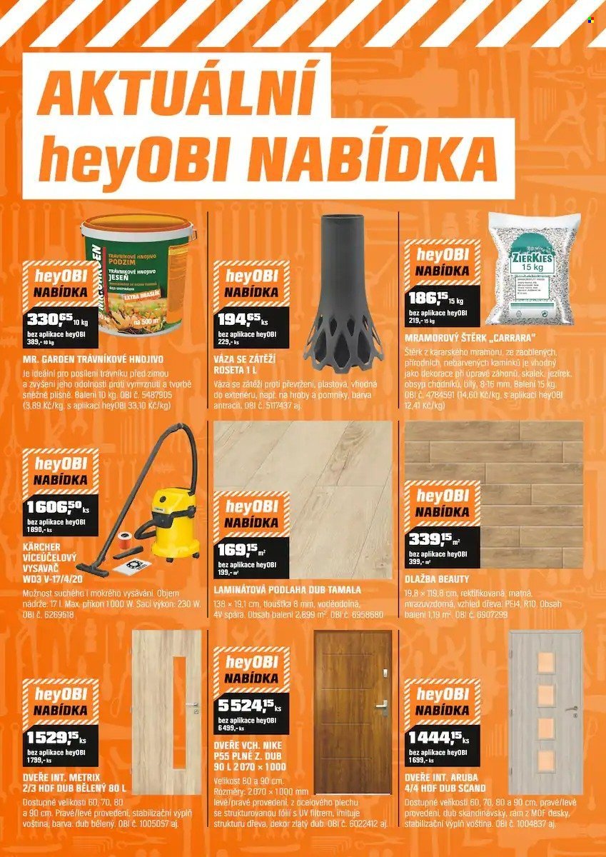 OBI leták - Bobří síla v akci (2025-10-01 - 2025-10-31)