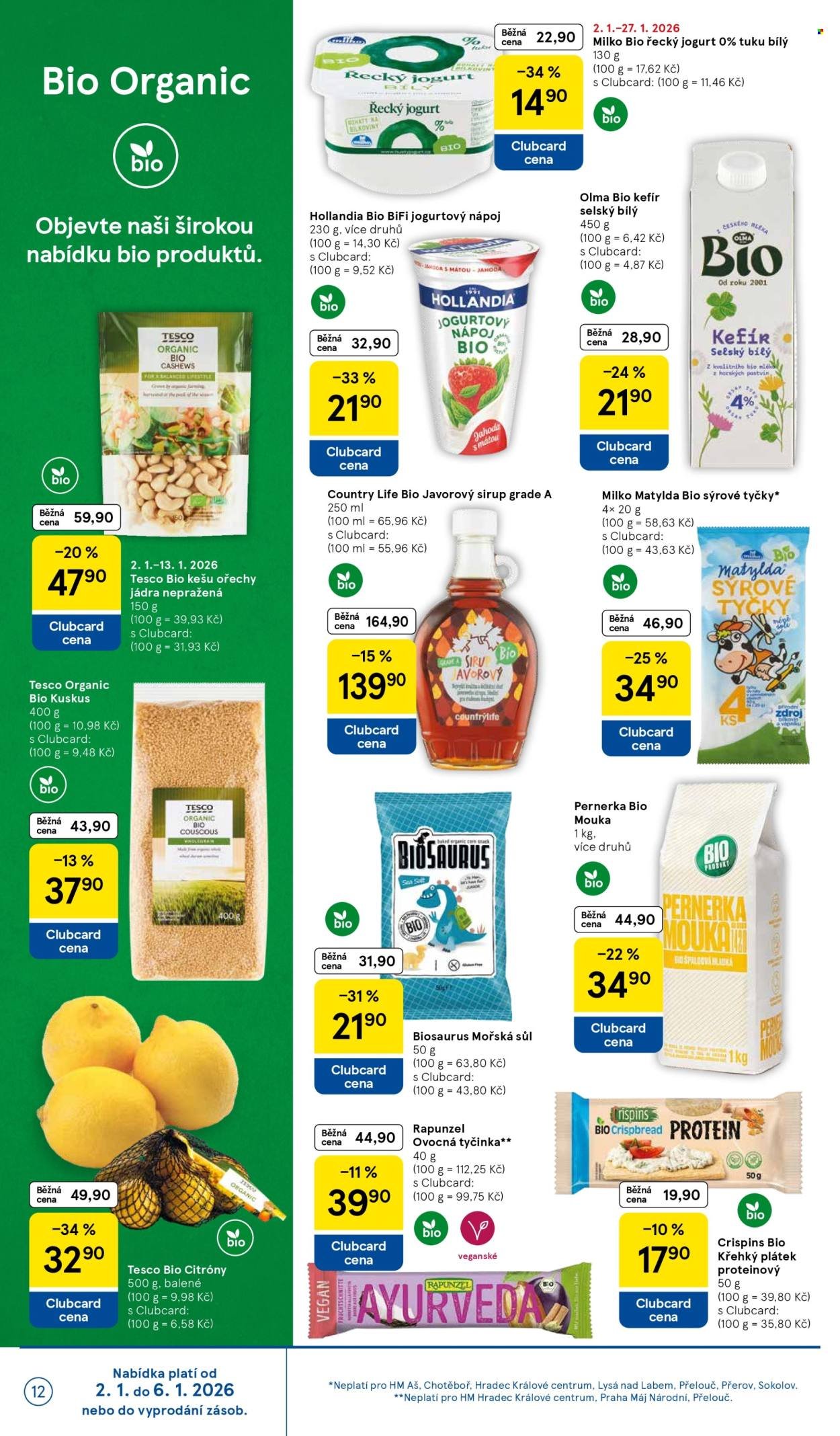 TESCO leták - Clubcard šetří peníze. (2026-01-02 - 2026-01-06)