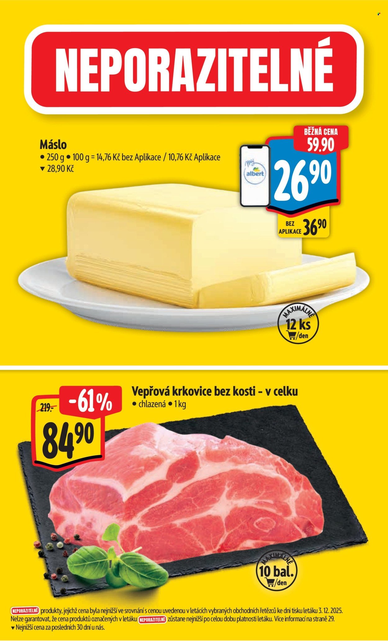 ALBERT leták - Neporazitelné (2025-12-10 - 2025-12-16)