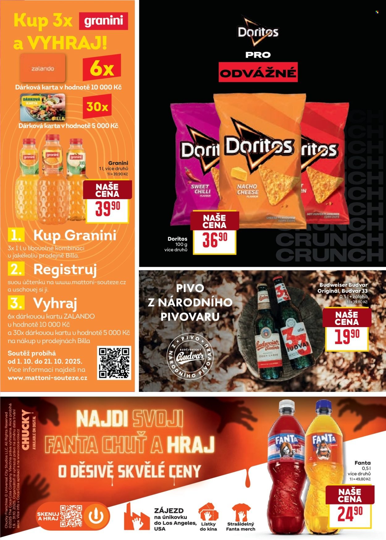 BILLA leták - Podzimní nápoje 2 (2025-10-01 - 2025-10-21)
