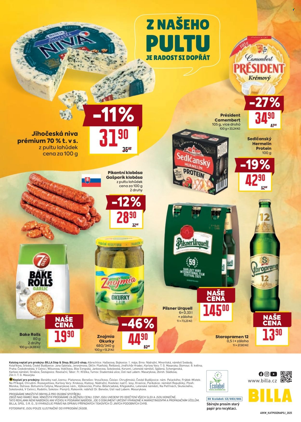BILLA leták - Podzimní nápoje 2 (2025-10-01 - 2025-10-21)