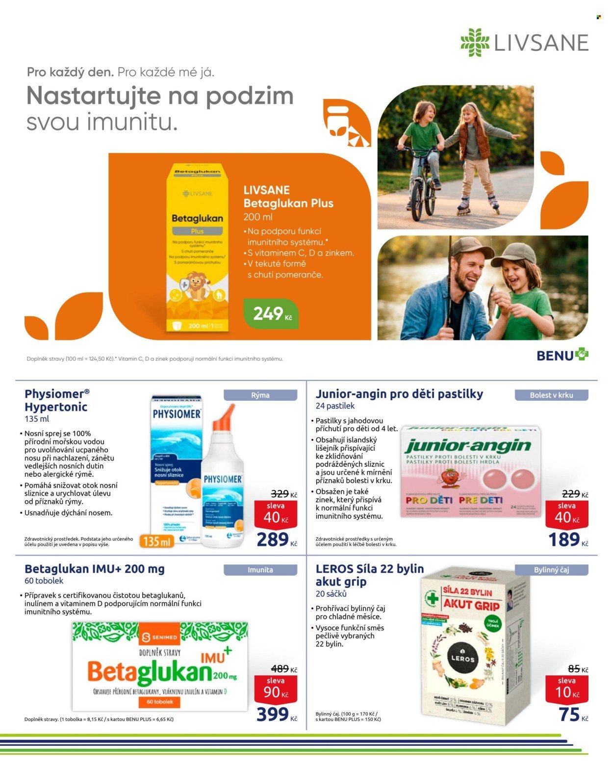 BENU LÉKÁRNA leták - Akční leták