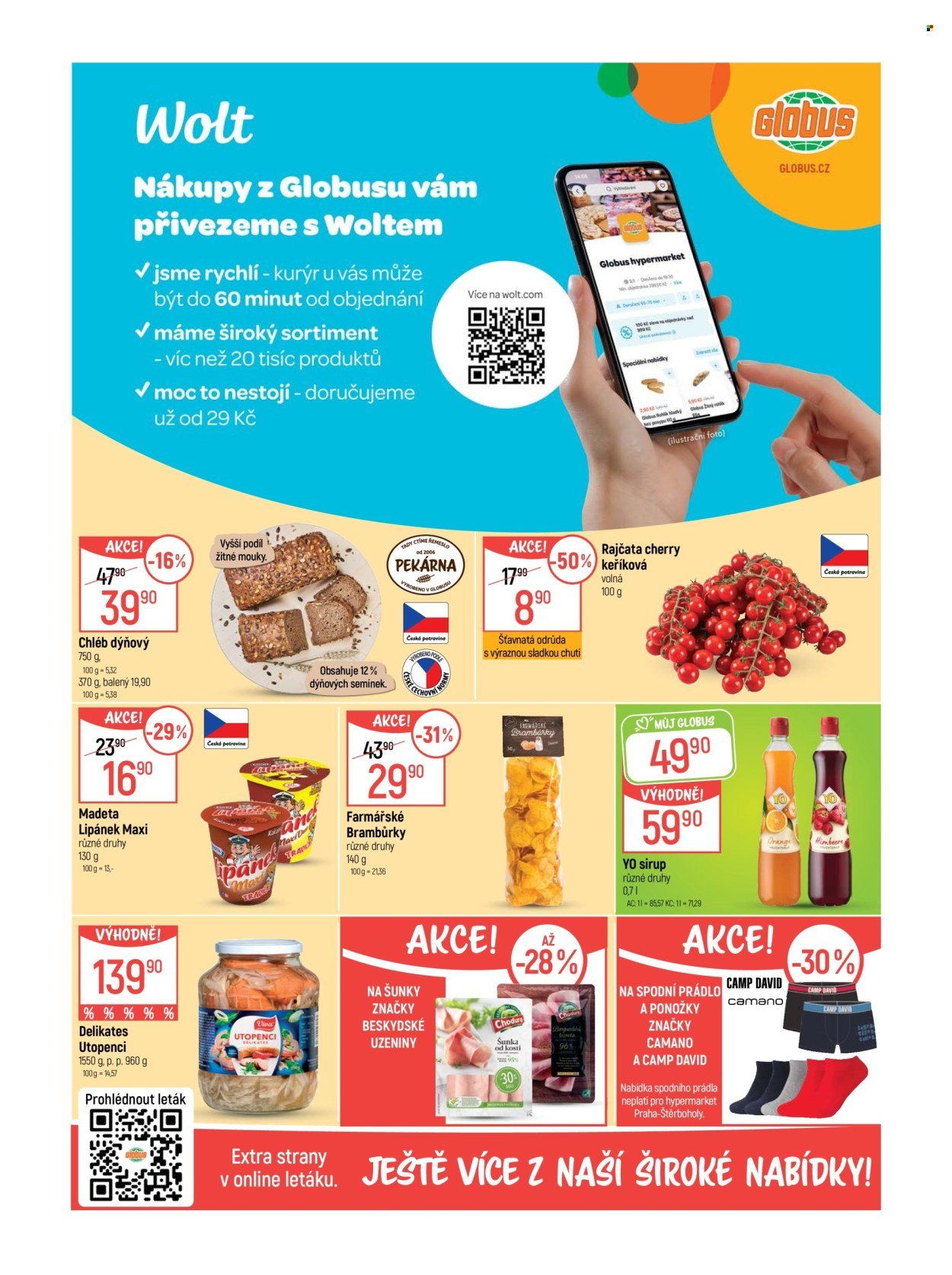 GLOBUS leták - Od středy 2.9.2026