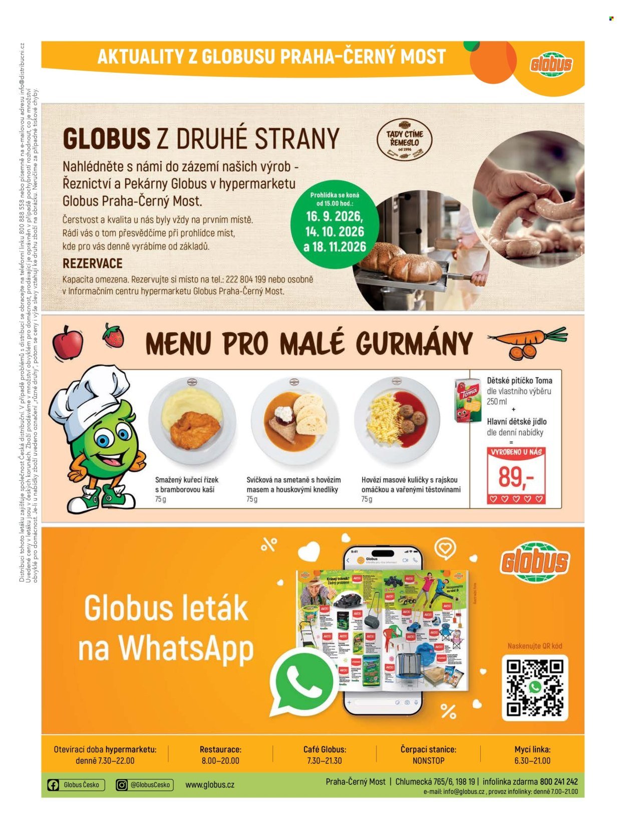 GLOBUS leták - Od středy 2.9.2026