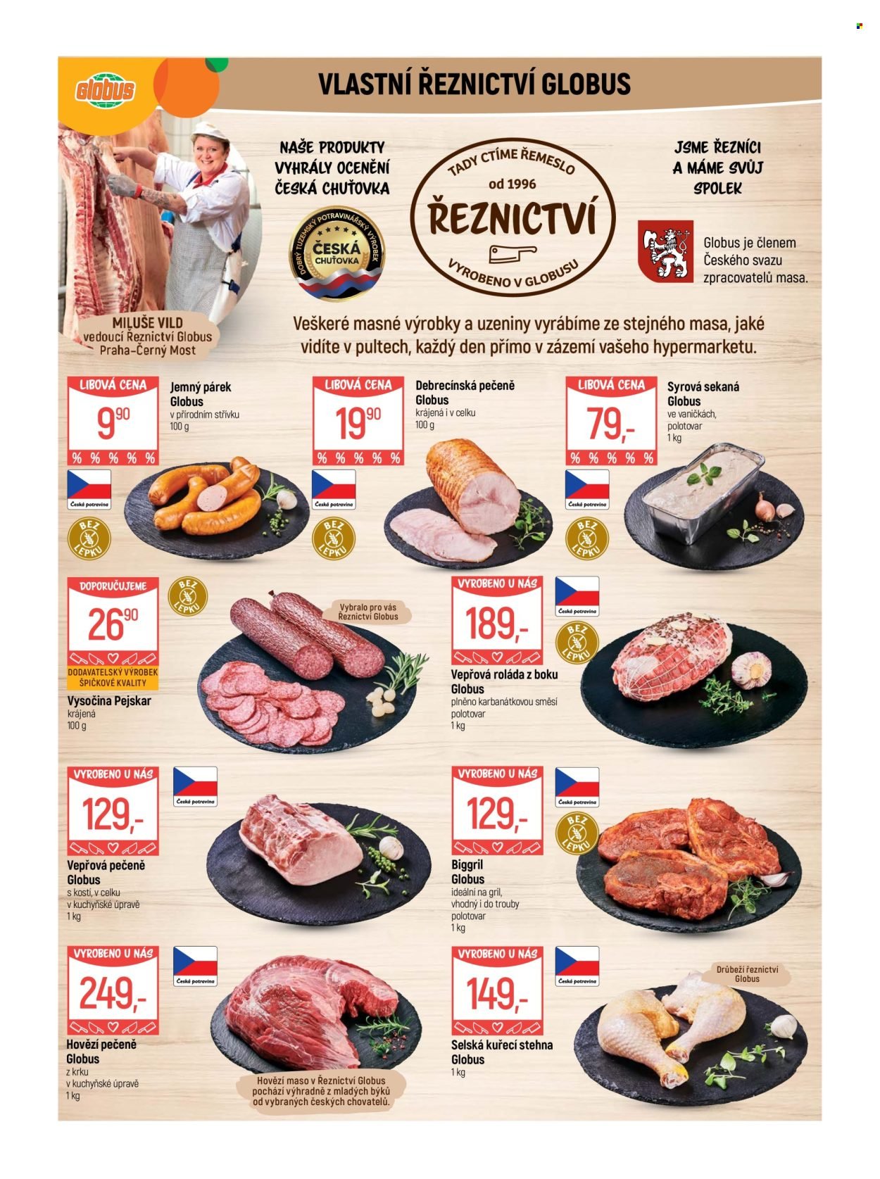 GLOBUS leták - Od středy 2.9.2026