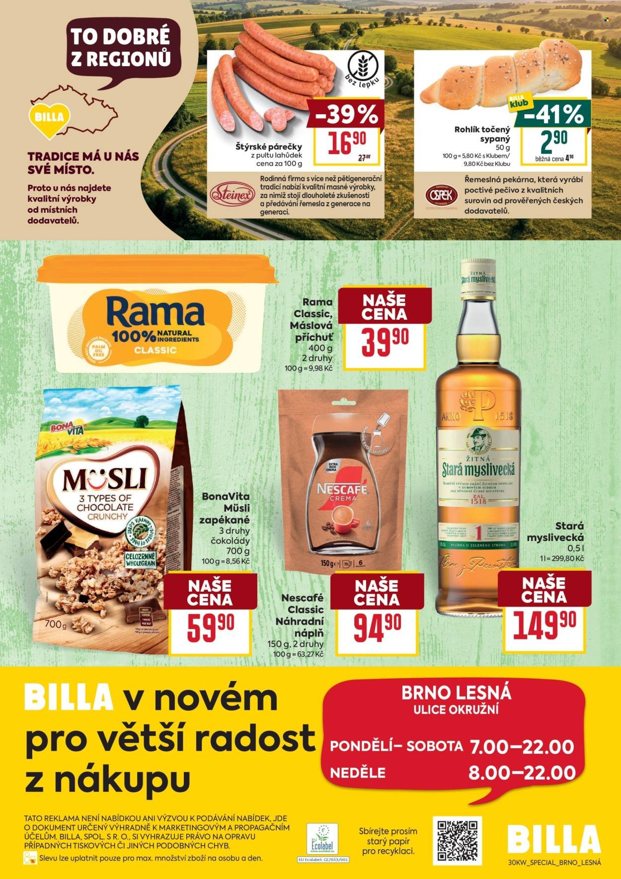 BILLA leták - Speciál: Brno