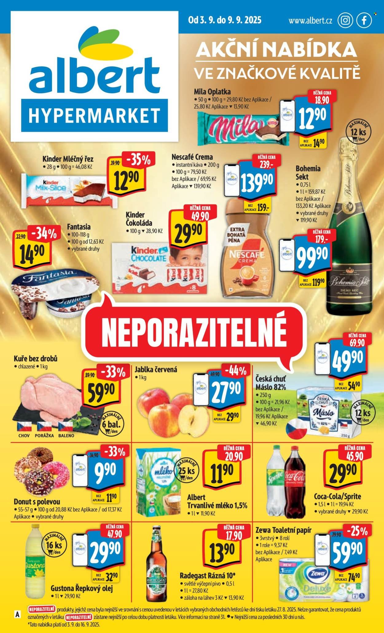 ALBERT leták - Neporazitelné (2025-09-03 - 2025-09-09)