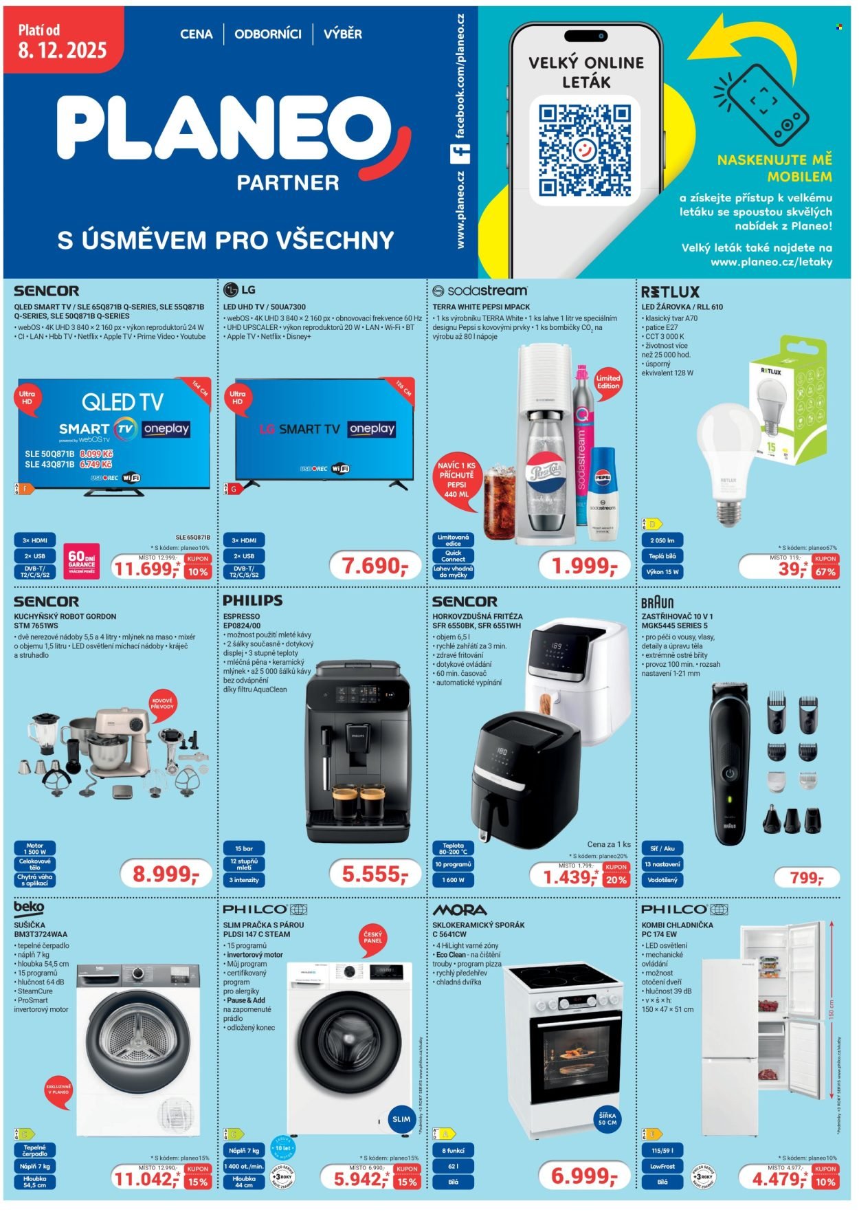 PLANEO ELEKTRO leták - S úsměvem pro všechny (2025-12-08 - 2025-12-14)