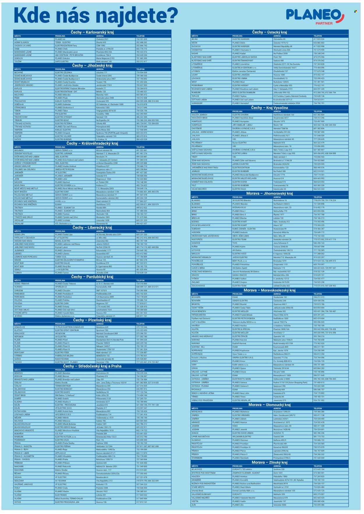 PLANEO ELEKTRO leták - S úsměvem pro všechny (2025-12-08 - 2025-12-14)