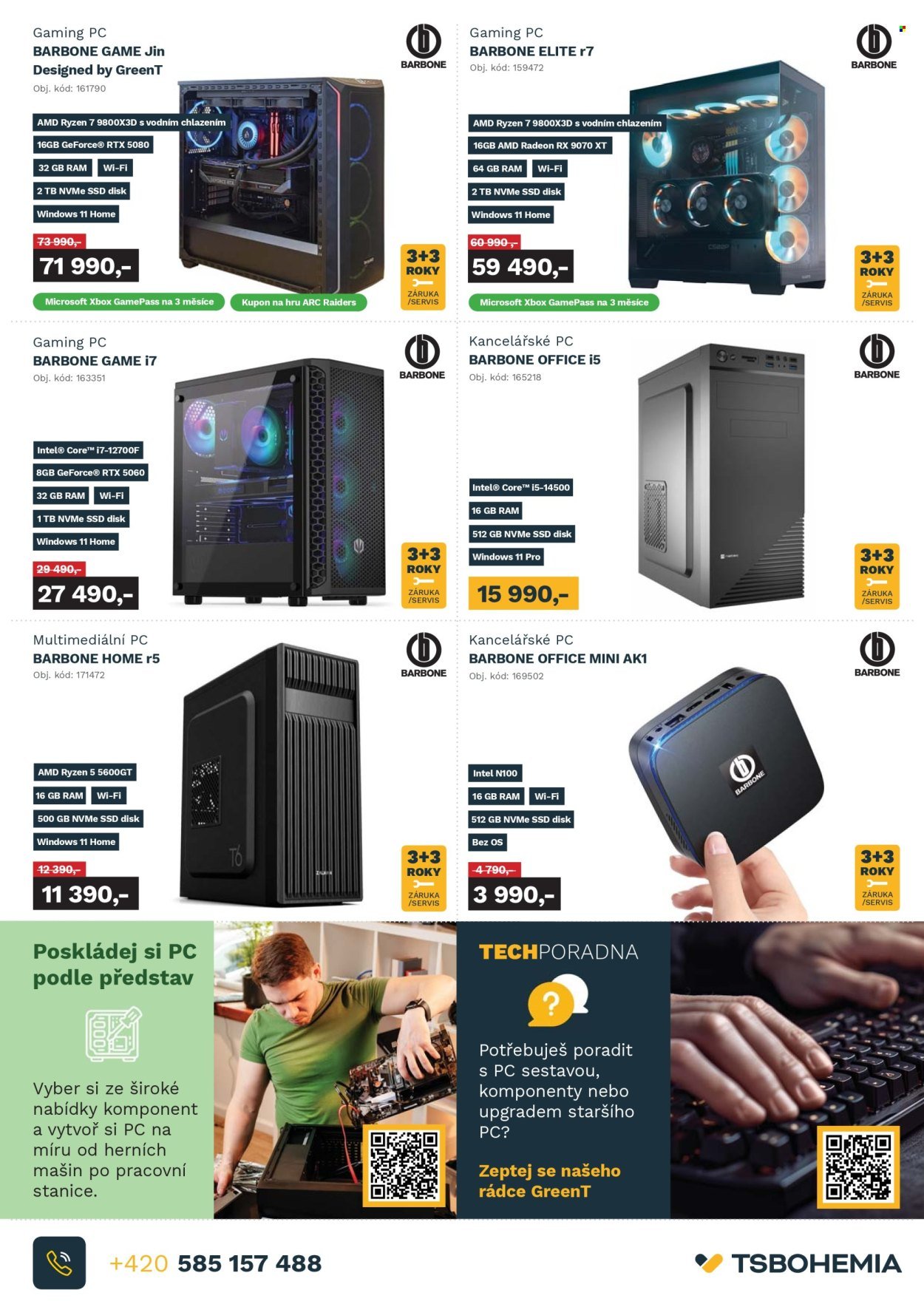 T.S. BOHEMIA leták - Od soboty 1.11.2025 (2025-11-01 - 2025-11-30)