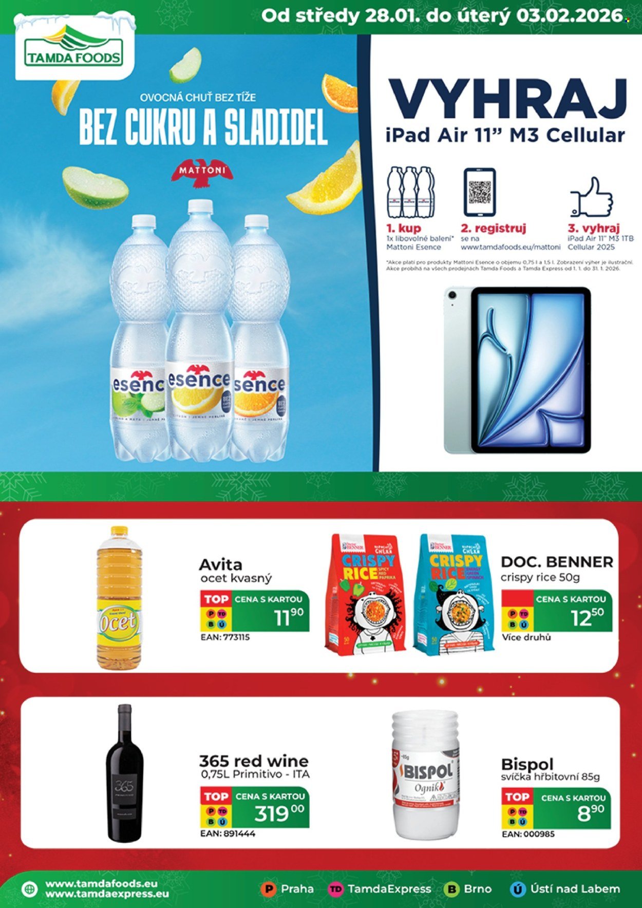 TAMDA FOODS leták - Od středy 28.1.2026 (2026-01-28 - 2026-02-03)