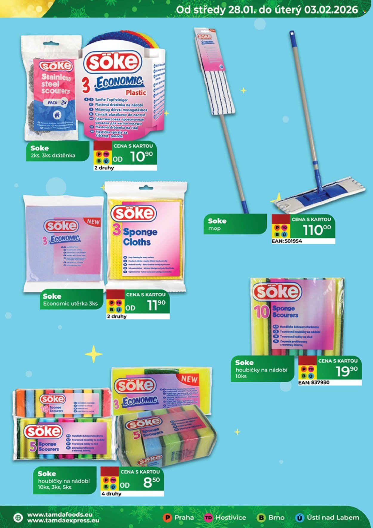 TAMDA FOODS leták - Od středy 28.1.2026 (2026-01-28 - 2026-02-03)