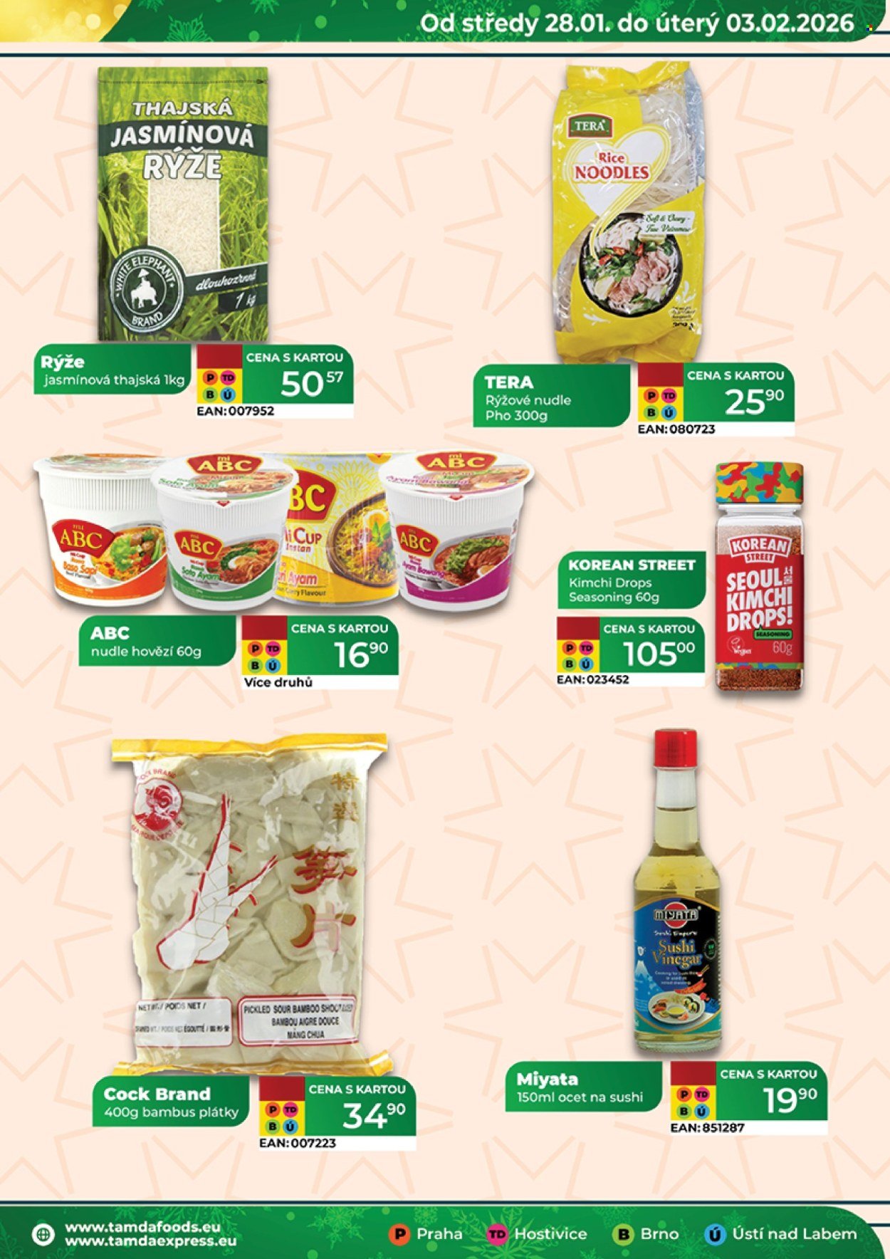 TAMDA FOODS leták - Od středy 28.1.2026 (2026-01-28 - 2026-02-03)