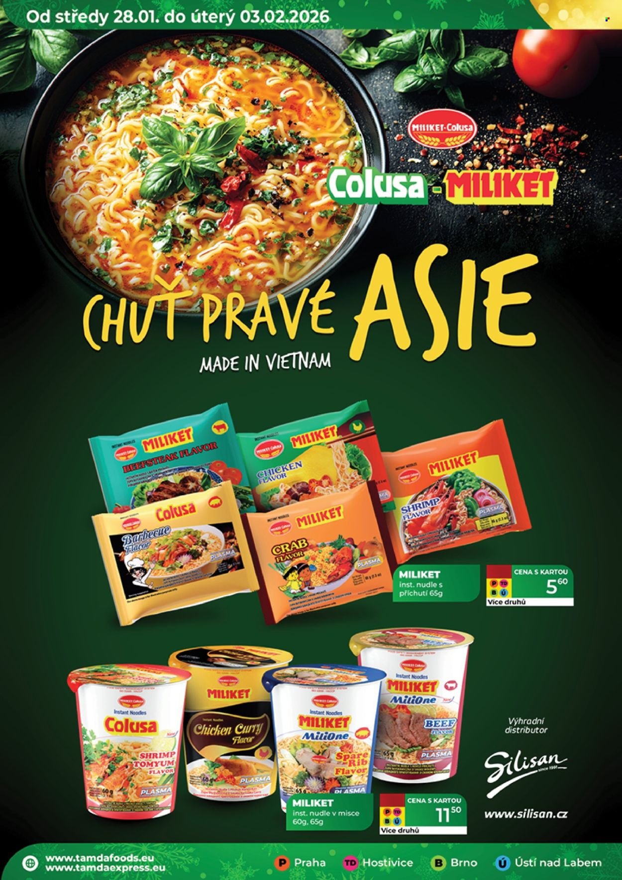 TAMDA FOODS leták - Od středy 28.1.2026 (2026-01-28 - 2026-02-03)
