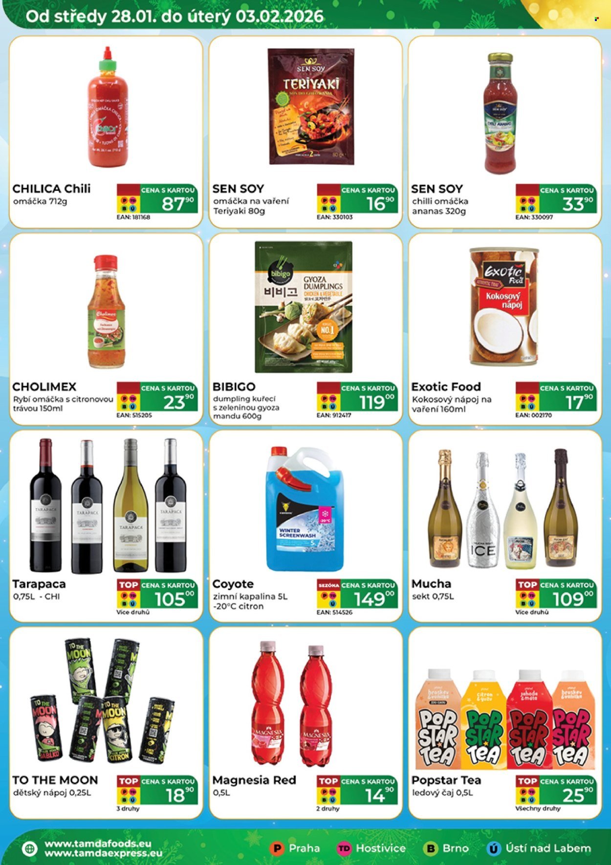 TAMDA FOODS leták - Od středy 28.1.2026 (2026-01-28 - 2026-02-03)