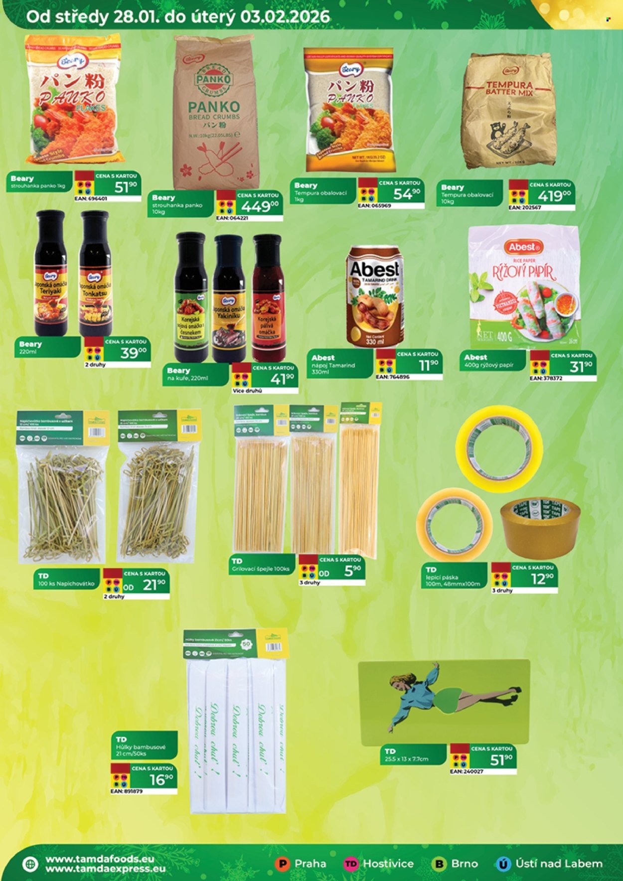 TAMDA FOODS leták - Od středy 28.1.2026 (2026-01-28 - 2026-02-03)