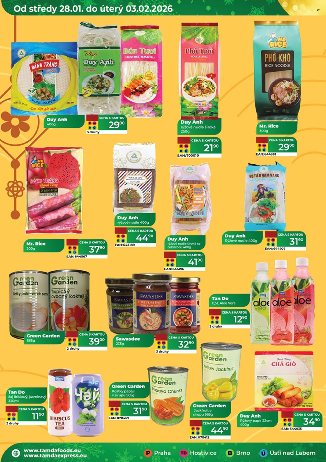 TAMDA FOODS leták - Od středy 28.1.2026 (2026-01-28 - 2026-02-03)