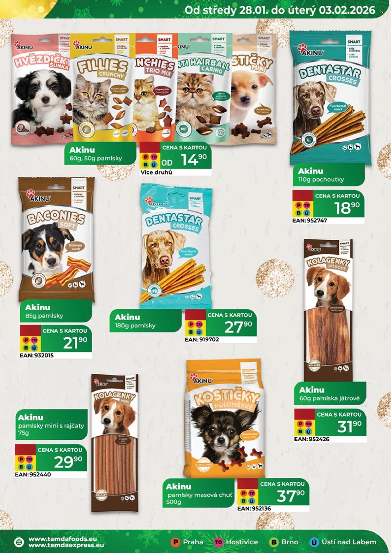 TAMDA FOODS leták - Od středy 28.1.2026 (2026-01-28 - 2026-02-03)