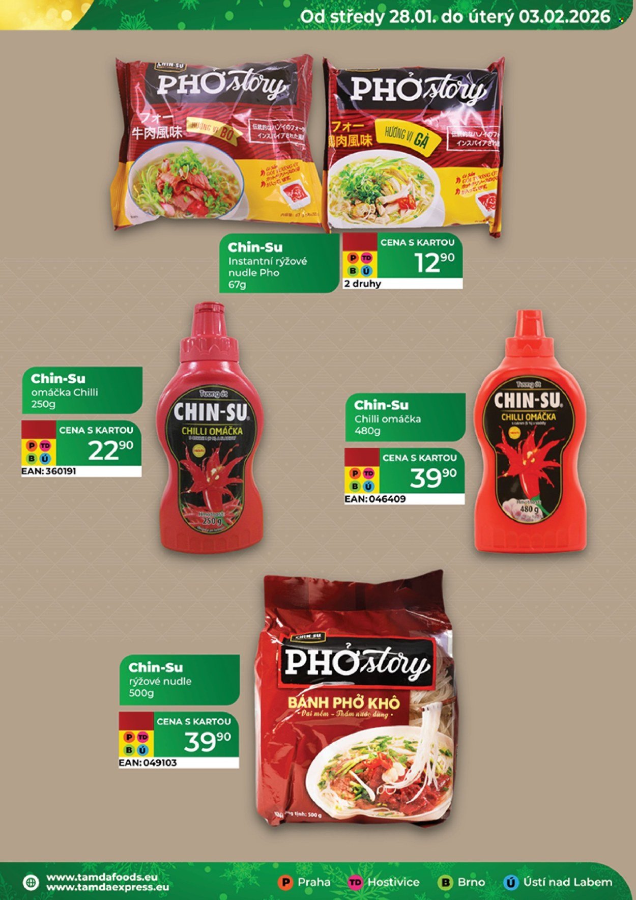 TAMDA FOODS leták - Od středy 28.1.2026 (2026-01-28 - 2026-02-03)