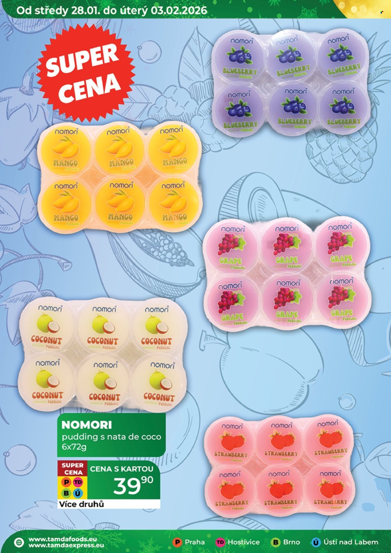 TAMDA FOODS leták - Od středy 28.1.2026 (2026-01-28 - 2026-02-03)