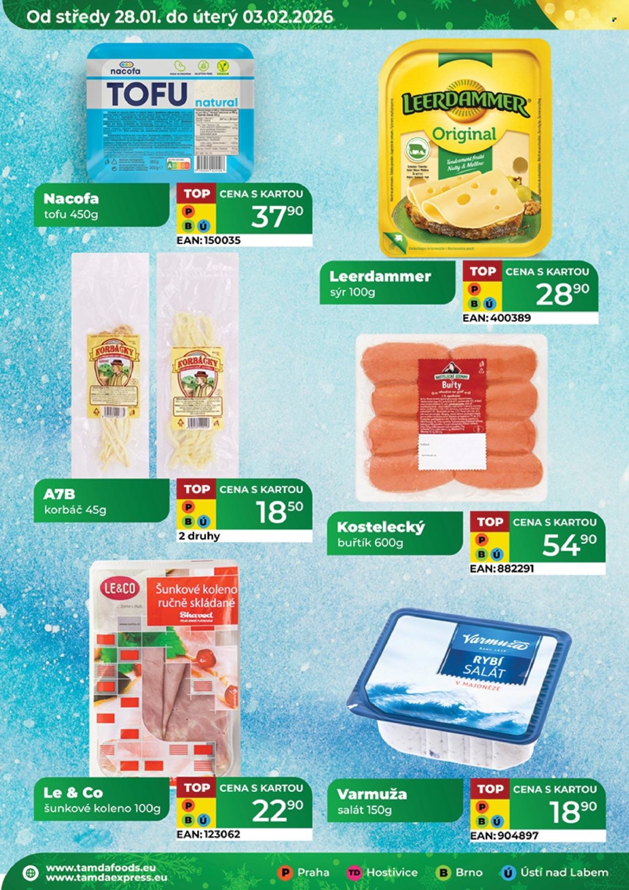 TAMDA FOODS leták - Od středy 28.1.2026 (2026-01-28 - 2026-02-03)