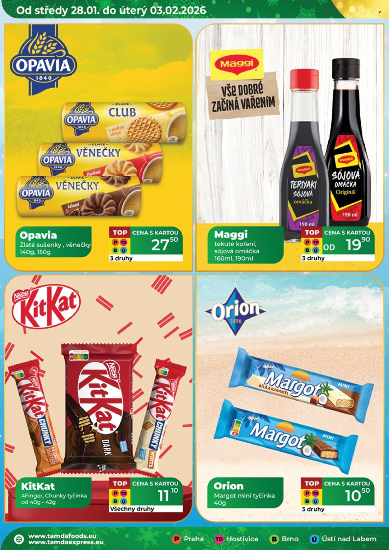 TAMDA FOODS leták - Od středy 28.1.2026 (2026-01-28 - 2026-02-03)