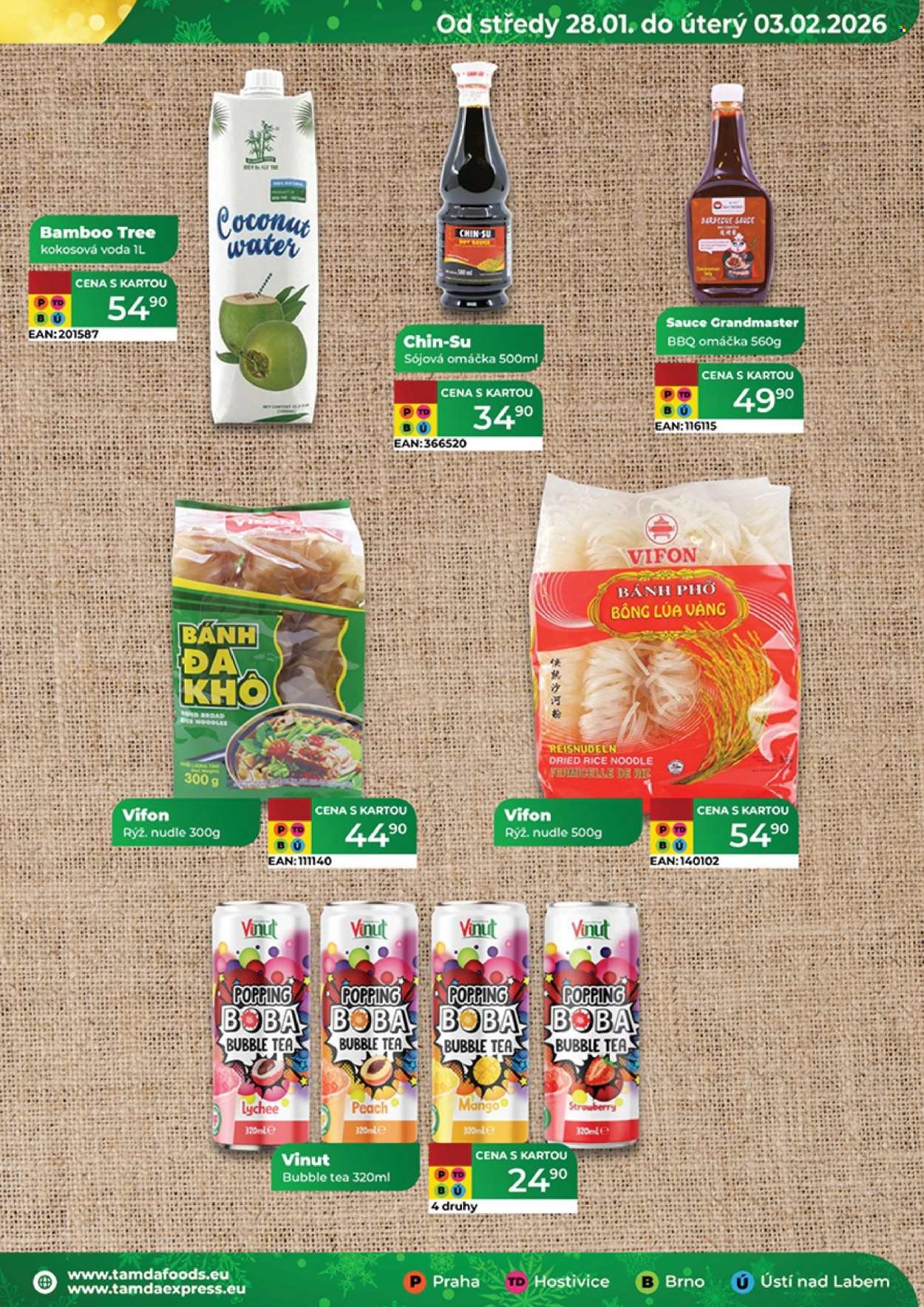 TAMDA FOODS leták - Od středy 28.1.2026 (2026-01-28 - 2026-02-03)