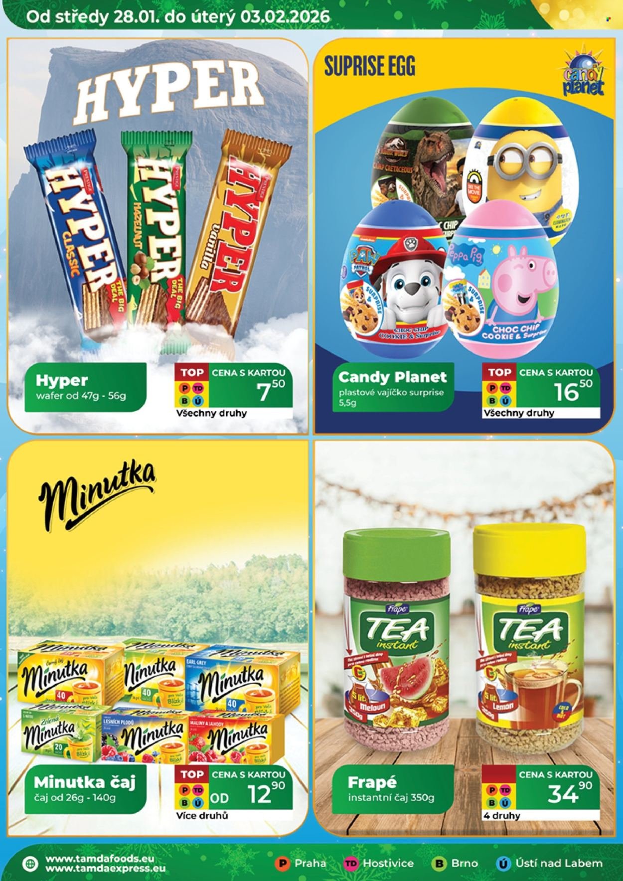 TAMDA FOODS leták - Od středy 28.1.2026 (2026-01-28 - 2026-02-03)