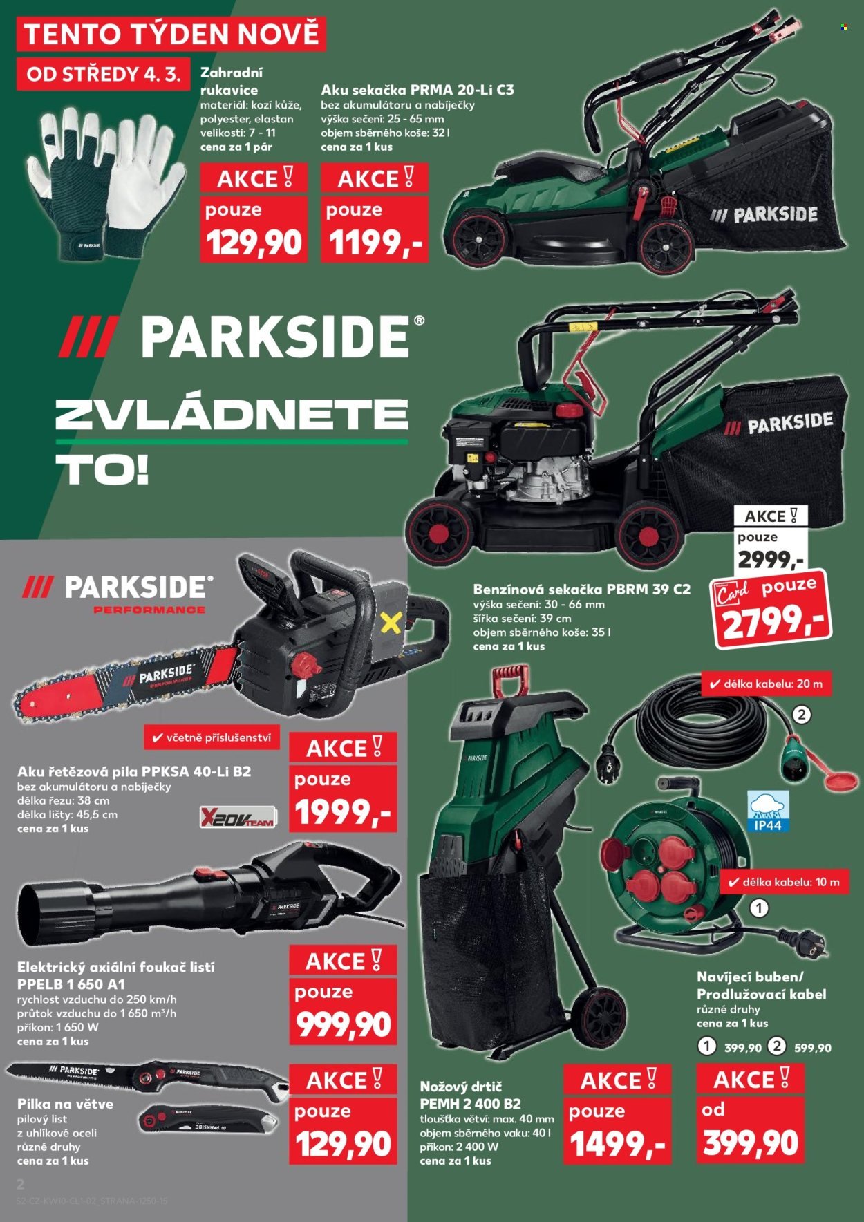 KAUFLAND leták - Objevte svět Parkside (2026-03-04 - 2026-03-10)